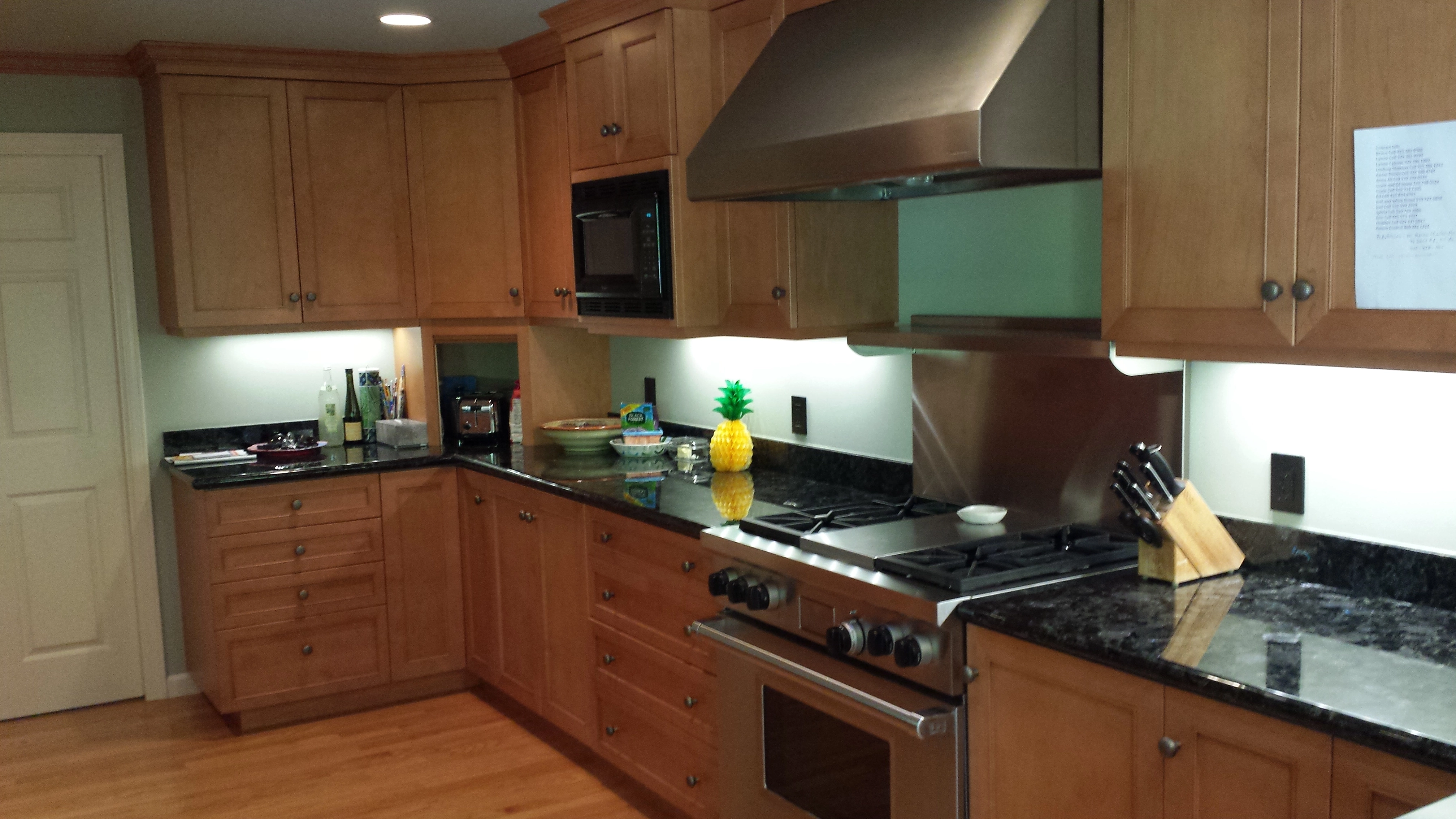 Orinda Kitchen nearing completion